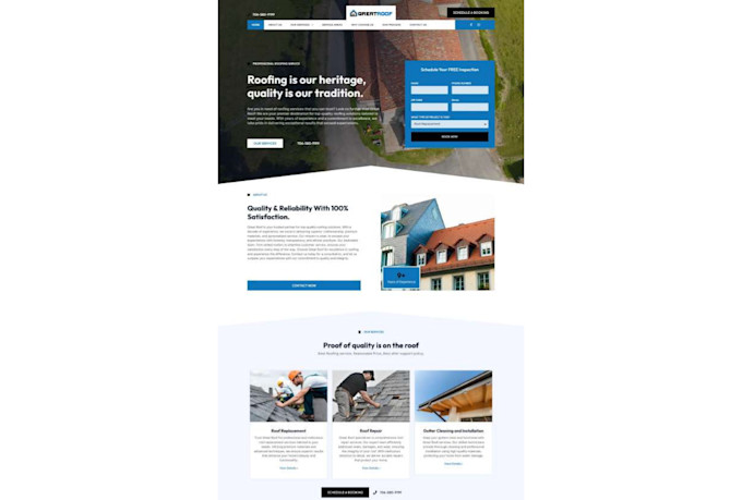 design and develop a responsive wordpress website with elementor